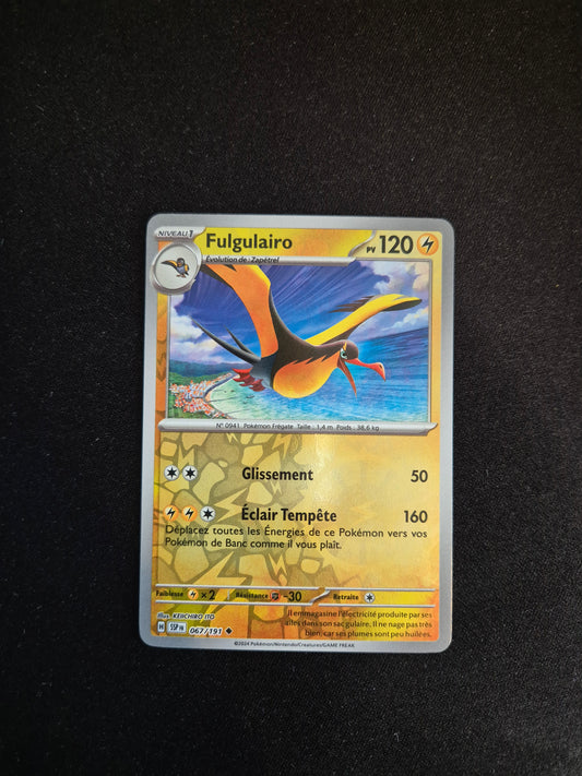 Carte Pokémon Fulgulairo Reverse 067/191 EV08 Étincelles Déferlantes