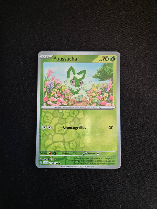 Carte Pokémon Poussacha Reverse 013/193 EV02 Évolutions à Paldea