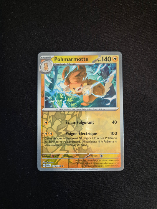 Carte Pokémon Pohmarmotte Reverse 076/193 EV02 Évolutions à Paldea