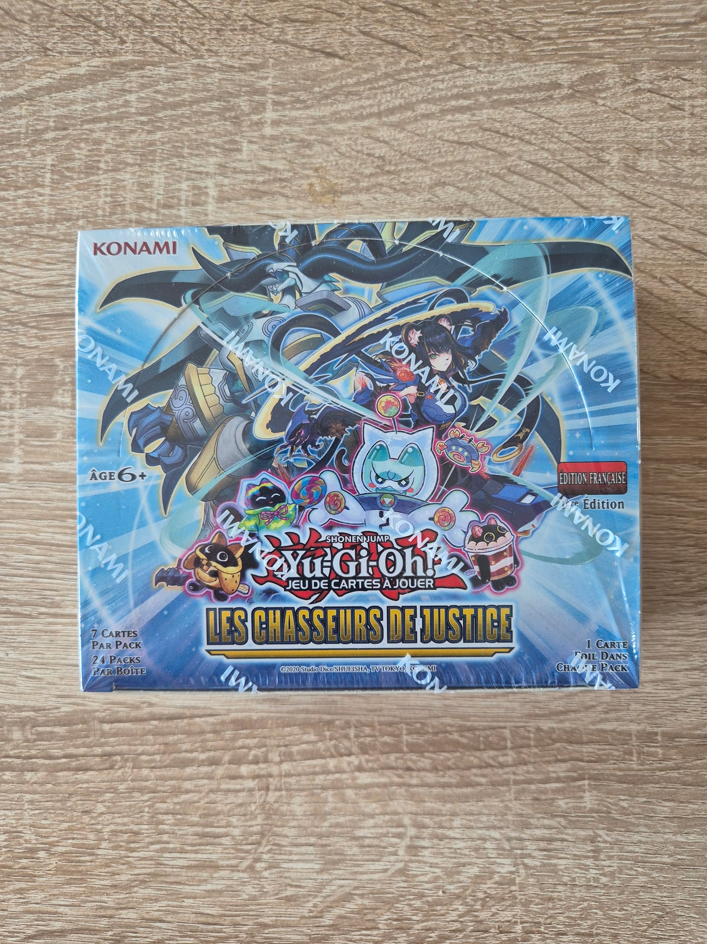 Yu-Gi-Oh! Display x 24 Boosters Les Chasseurs de Justice
