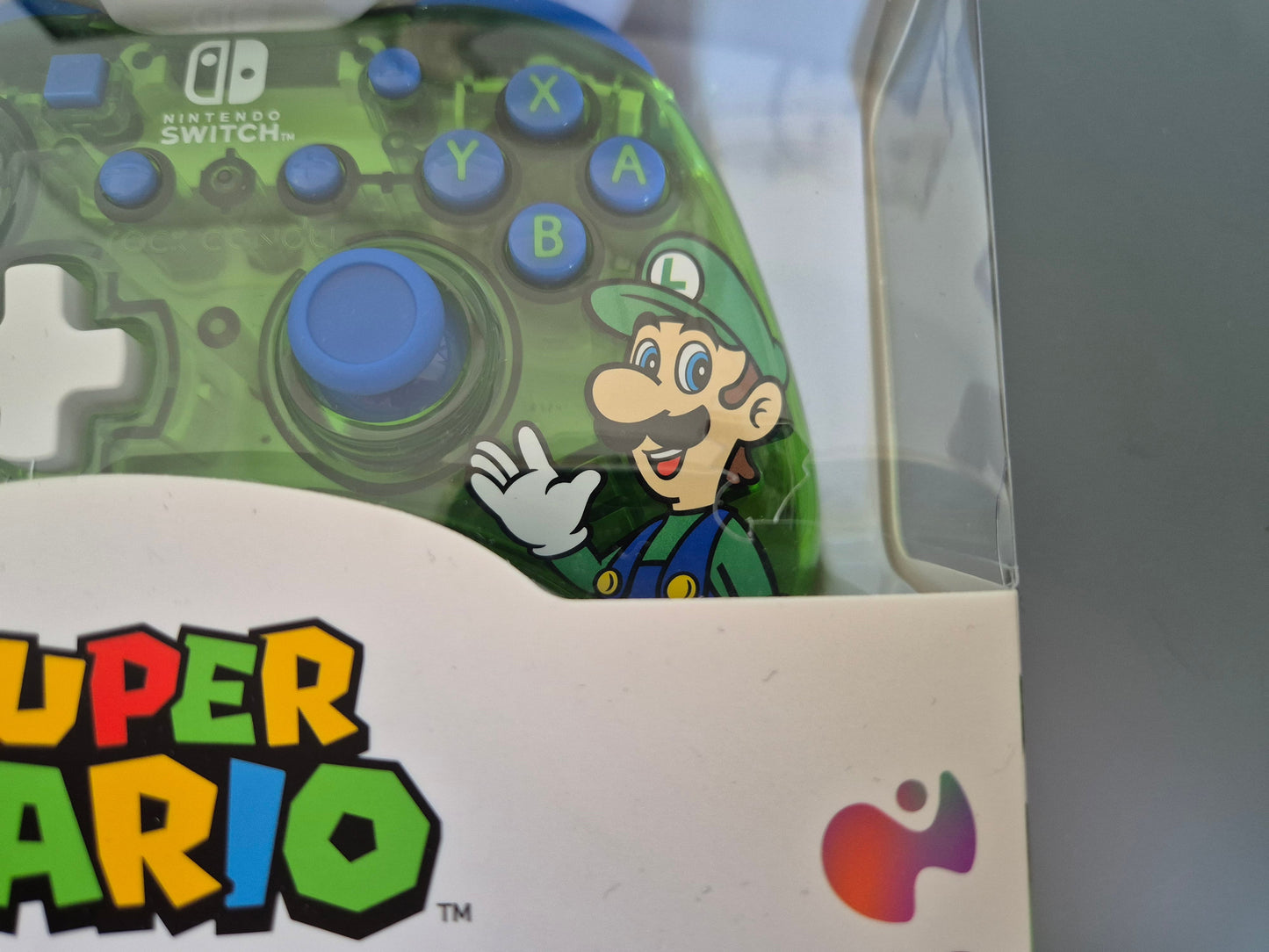 Nintendo Switch Rock Candy Wired Controller Luigi Lime