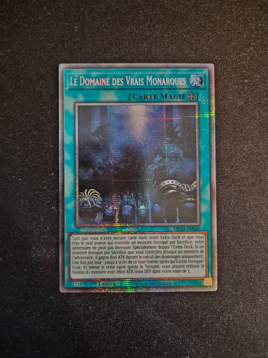 Carte Yu-Gi-Oh! Le Domaine des Vrais Monarques MP25-FR026 Starlight Rare