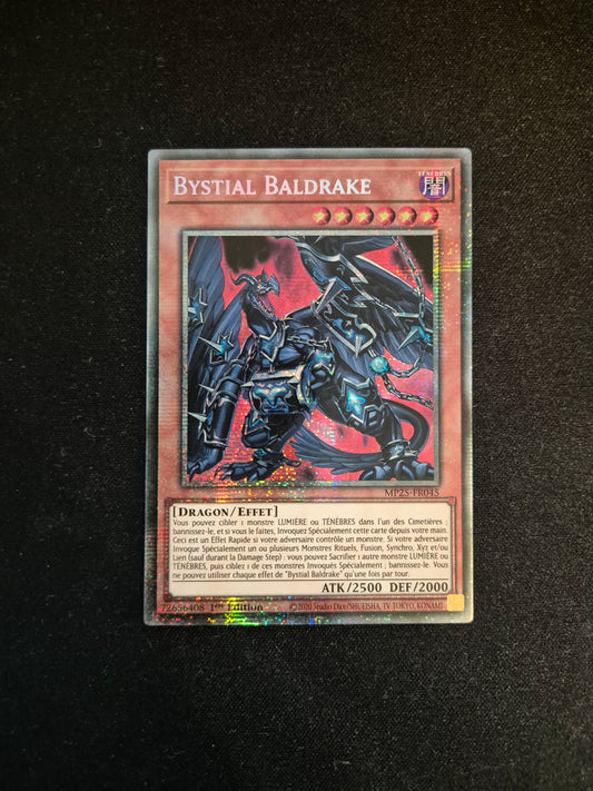 Carte Yu-Gi-Oh! Bystial Baldrake MP25-FR045 Starlight Rare