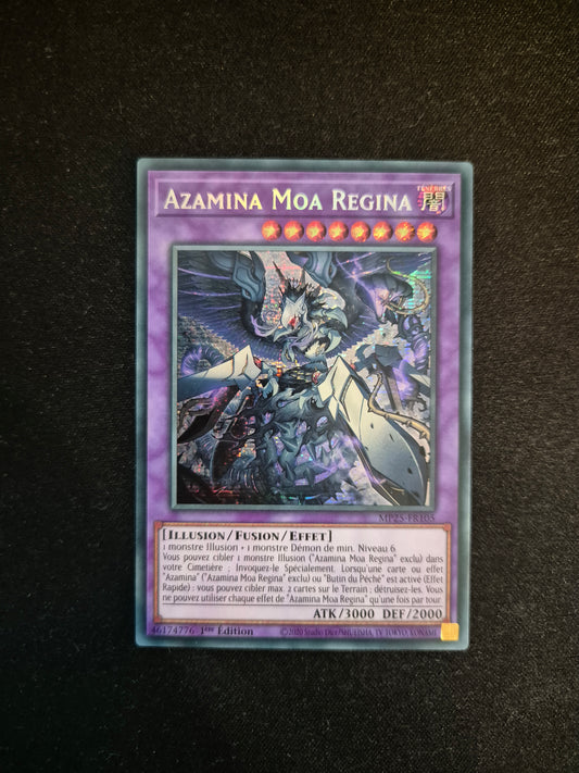 Carte Yu-Gi-Oh! Azamina Moa Regina MP25-FR105 Prismatique Secret Rare