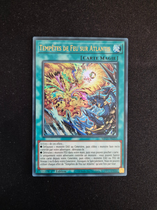 Carte Yu-Gi-Oh! Tempêtes de Feu sur Atlantis MP25-FR255 Ultra Rare