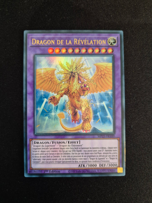 Carte Yu-Gi-Oh! Dragon de la Révélation MP25-FR189 Ultra Rare