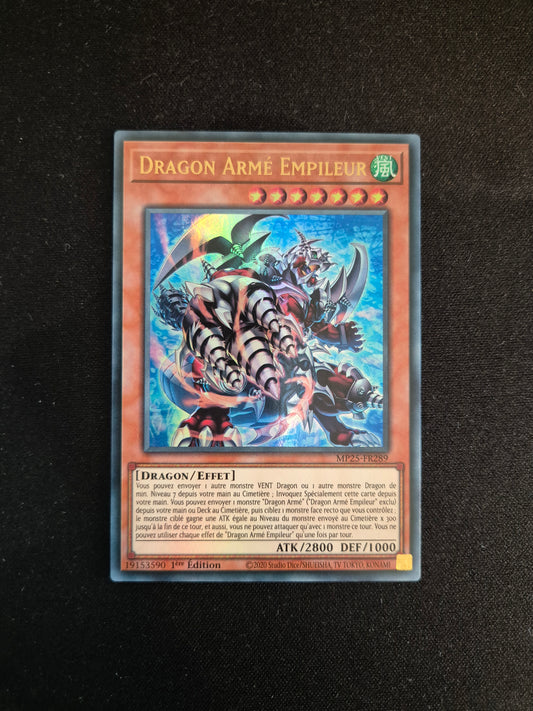 Carte Yu-Gi-Oh! Dragon Armé Empileur MP25-FR289 Ultra Rare