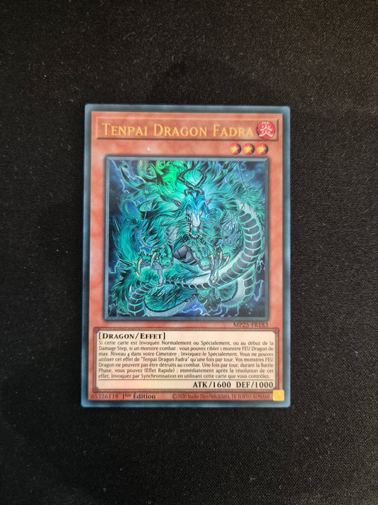 Carte Yu-Gi-Oh! Tenpai Dragon Fadra MP25-FR183 Ultra Rare