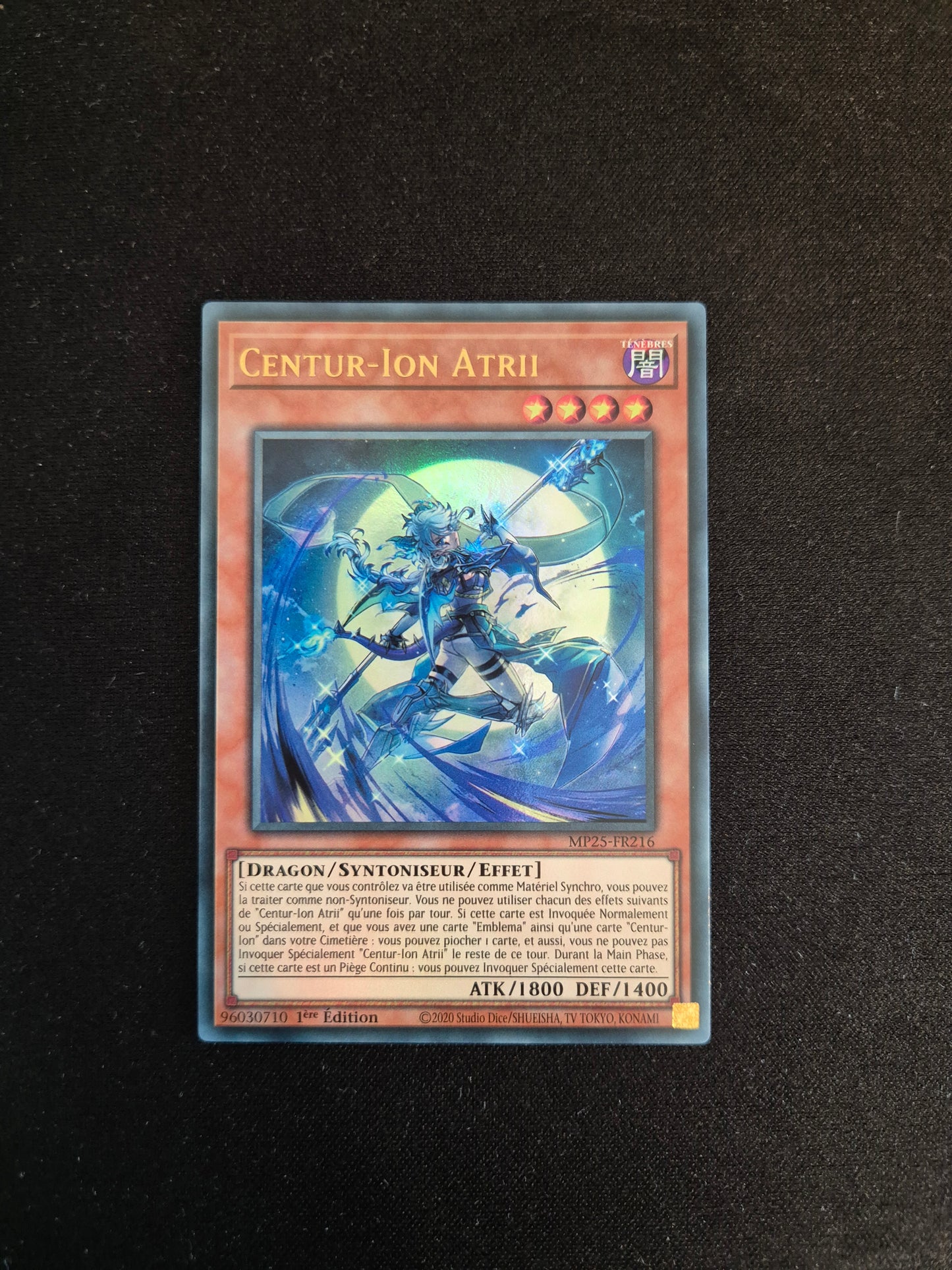 Carte Yu-Gi-Oh! Centur-Ion Atrii MP25-FR216 Ultra Rare