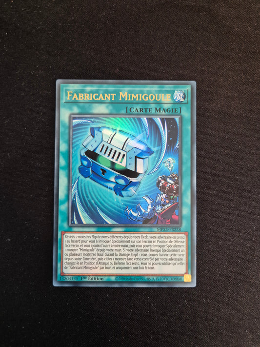Carte Yu-Gi-Oh! Fabricant Mimigoule MP25-FR238 Ultra Rare