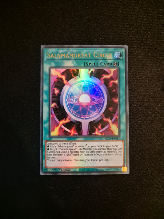 Carte Yu-Gi-Oh! Salamangreat Circle Ultra Rare BLCR-EN087