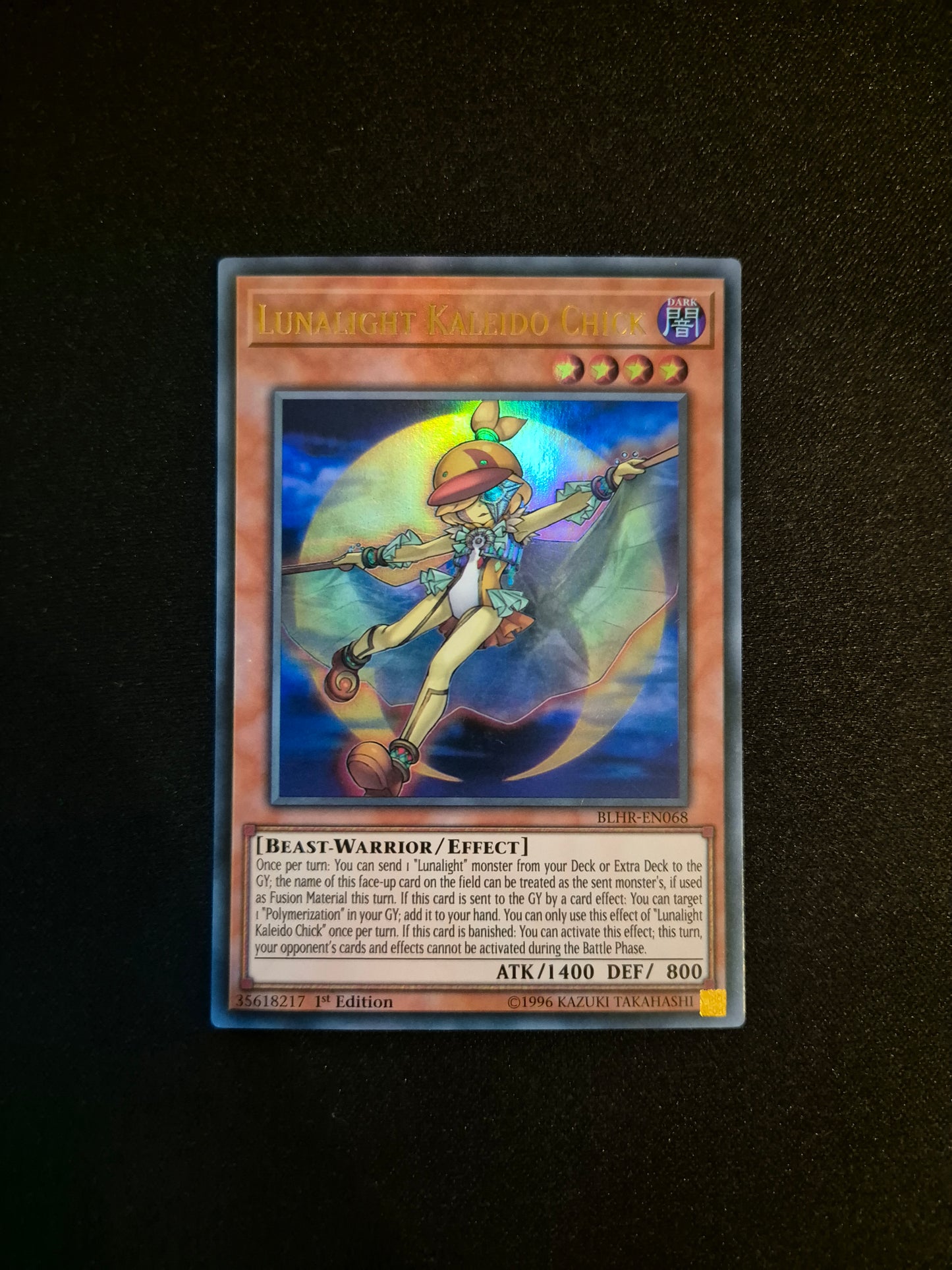 Carte Yu-Gi-Oh! Lunalight Kaleido Chick BLHR-EN068 Ultra Rare