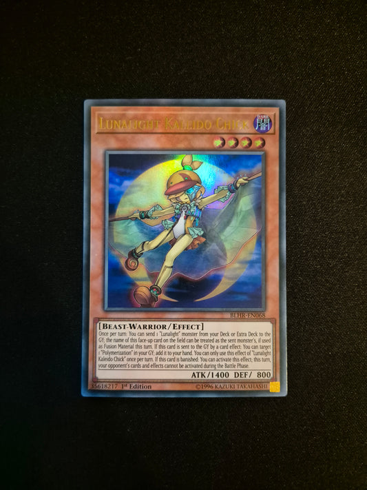 Carte Yu-Gi-Oh! Lunalight Kaleido Chick BLHR-EN068 Ultra Rare