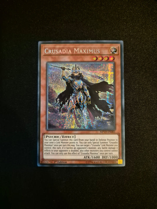 Carte Yu-Gi-Oh! Crusadia Maximus MP19-EN081 Secret Rare