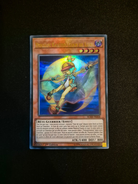 Carte Yu-Gi-Oh! Poussin Kaléido Clair de Lune BLHR-FR068 Ultra Rare