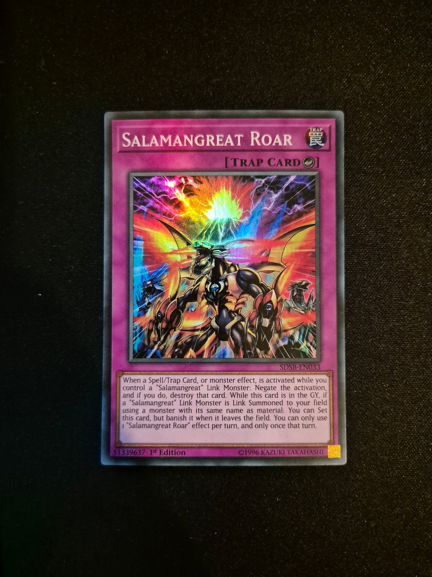 Carte Yu-Gi-Oh! Salamangreat Roar SDSB-EN033