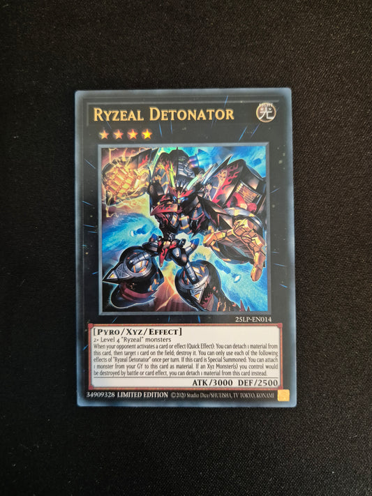 Carte Yu-Gi-Oh! Ryzeal Detonator 25LP-EN014 Ultra Rare