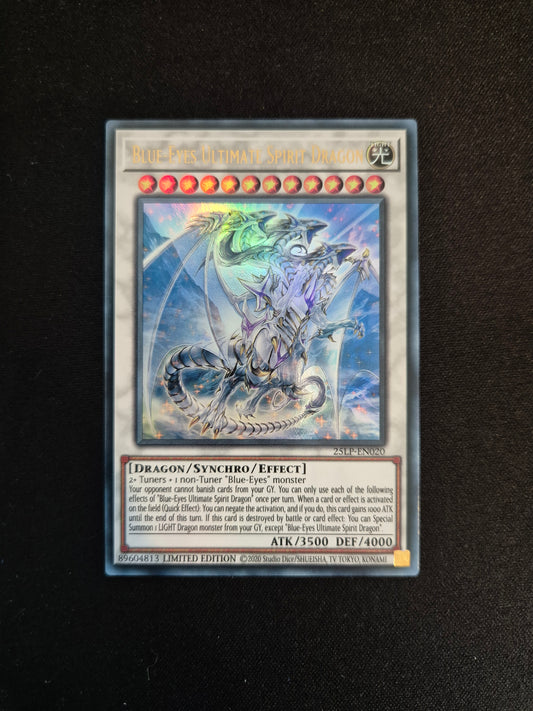 Carte Yu-Gi-Oh! Blue Eyes Ultimate Spirit Dragon 25LP-EN020 Ultra Rare