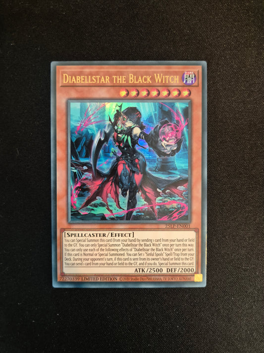 Carte Yu-Gi-Oh! Diabellstar The Black Witch 25LP-EN001 Ultra Rare