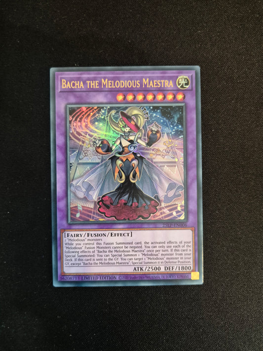 Carte Yu-Gi-Oh! Bacha The Melodious Maestra LP25-EN06 Ultra Rare