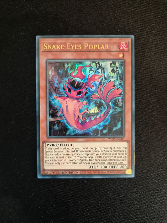 Carte Yu-Gi-Oh! Snake-Eyes Poplar LP25-EN02 Ultra Rare
