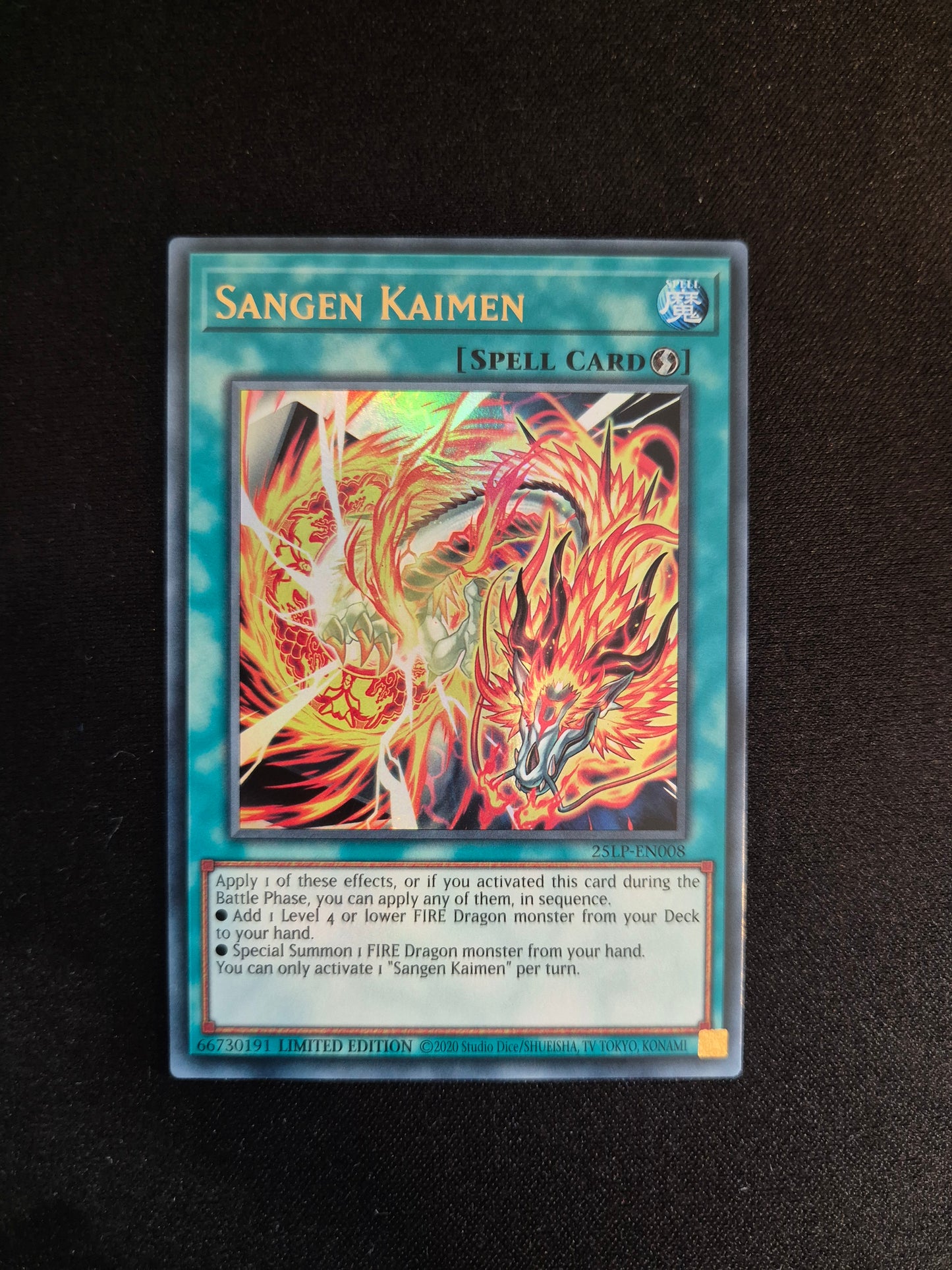 Carte Yu-Gi-Oh! Sangen Kaimen LP25-EN008 Ultra Rare