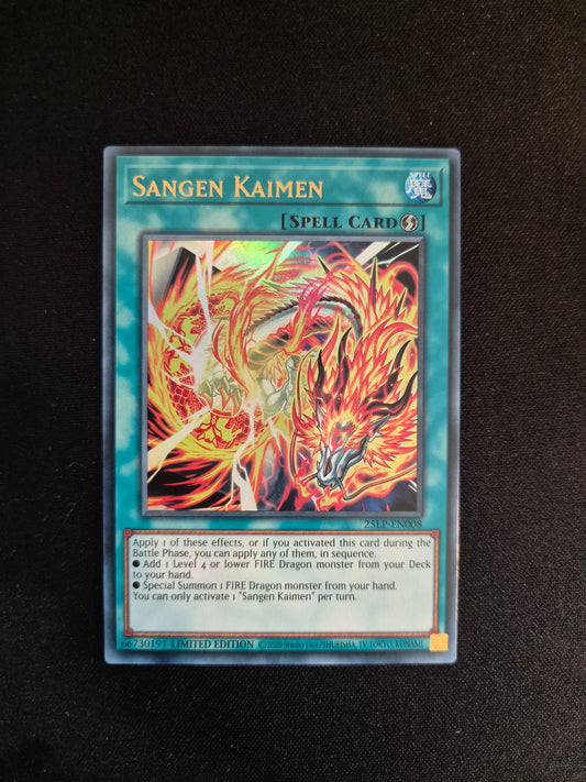 Carte Yu-Gi-Oh! Sangen Kaimen LP25-EN008 Ultra Rare