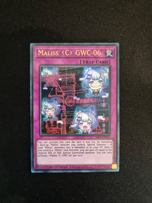 Carte Yu-Gi-Oh! Maliss C GWC-06 LP25-EN017 Ultra Rare