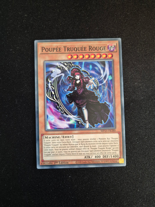 Carte Yu-Gi-Oh! Poupée Truquée Rouge MP25-FR380
