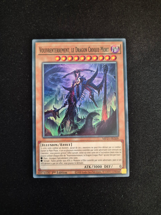 Carte Yu-Gi-Oh! Vouivrenterrement le Dragon Croque-Mort MP25-FR369