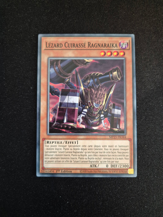 Carte Yu-Gi-Oh! Lézard Cuirassé Ragnaraika MP25-FR344