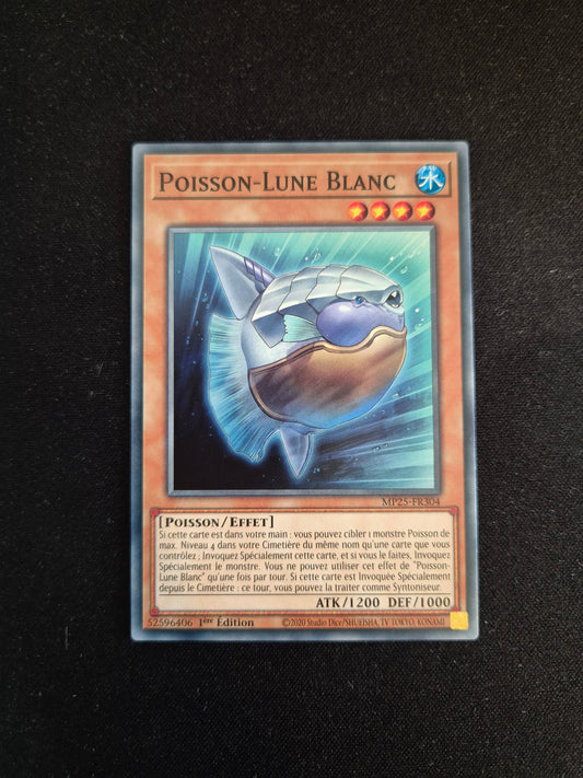 Carte Yu-Gi-Oh! Poisson-Lune Blanc MP25-FR304