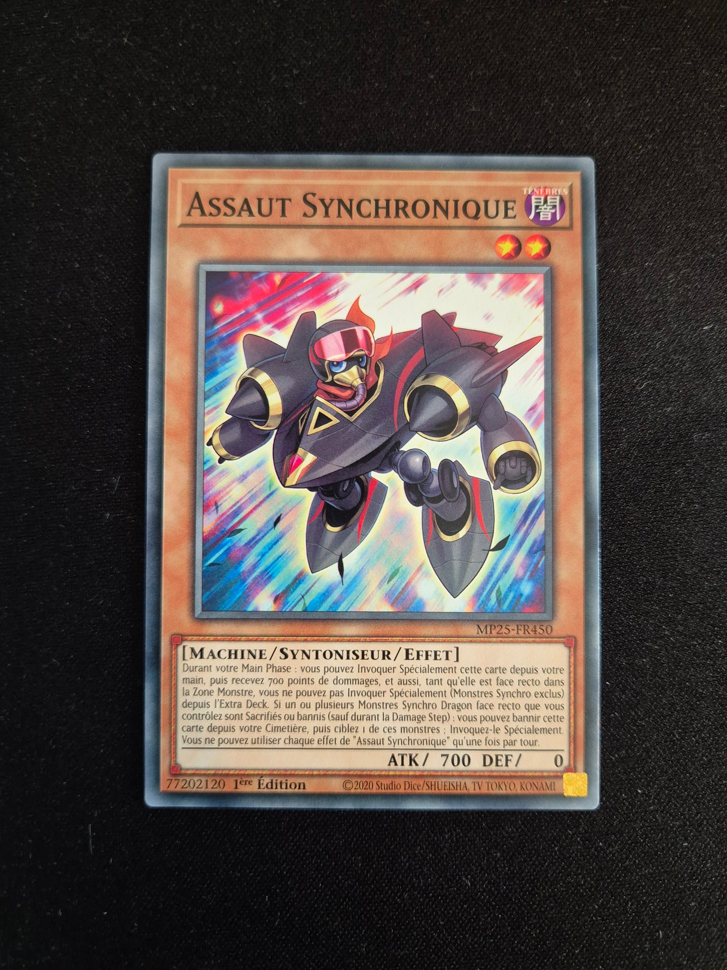 Carte Yu-Gi-Oh! Assaut Synchronique MP25-FR450