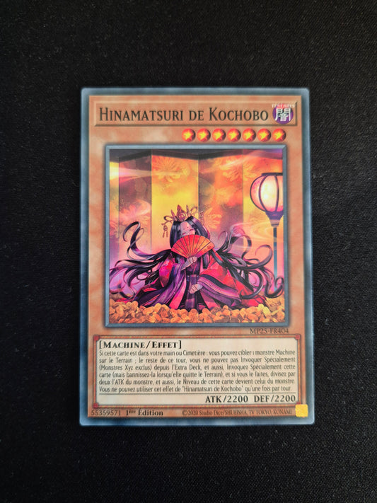 Carte Yu-Gi-Oh! Hinamatsuri de Kochobo MP25-FR404