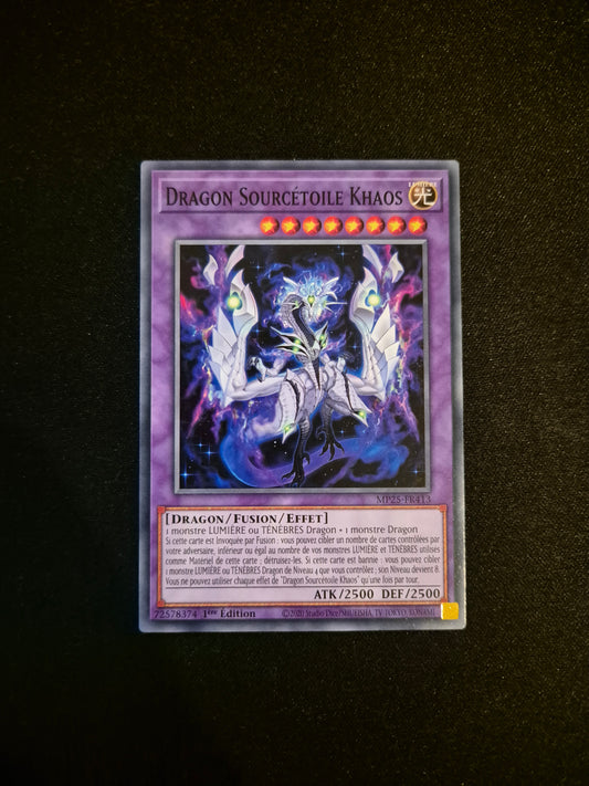 Carte Yu-Gi-Oh! Dragon Sourcétoile Khaos MP25-FR413