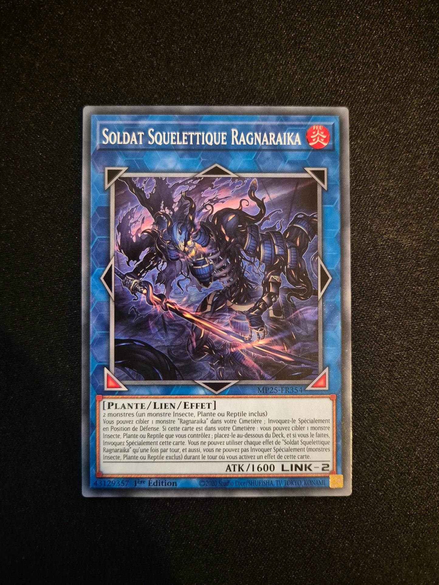 Carte Yu-Gi-Oh! Soldat Squelettique Ragnaraika MP25-FR354