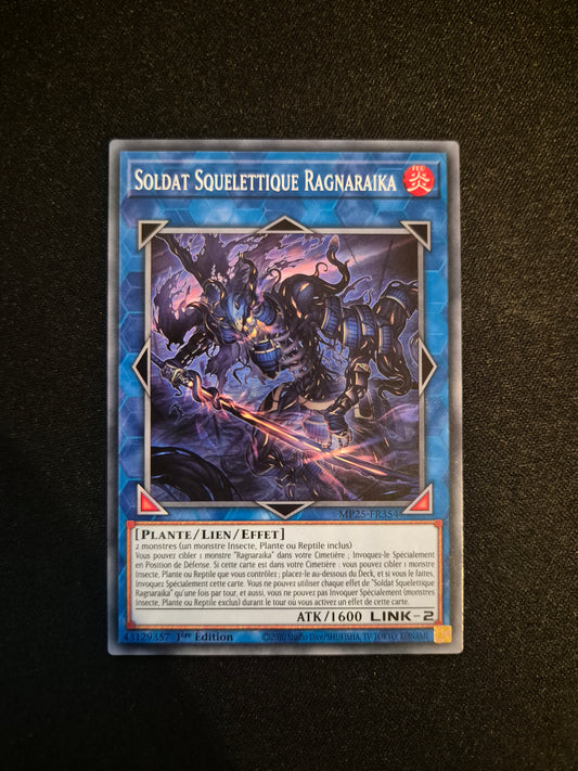 Carte Yu-Gi-Oh! Soldat Squelettique Ragnaraika MP25-FR354