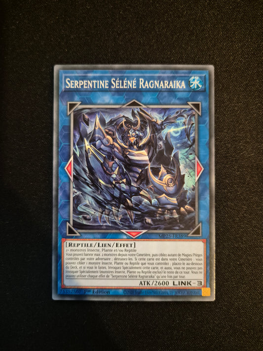 Carte Yu-Gi-Oh! Serpentine Séléné Ragnaraika MP25-FR389