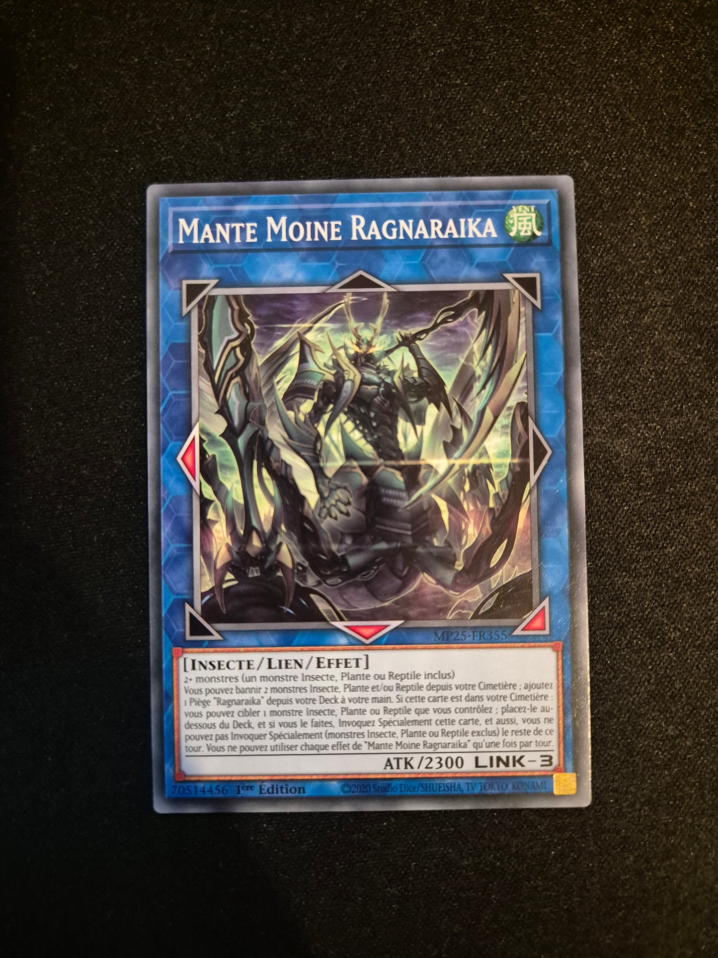 Carte Yu-Gi-Oh! Mante Moine Ragnaraika MP25-FR355