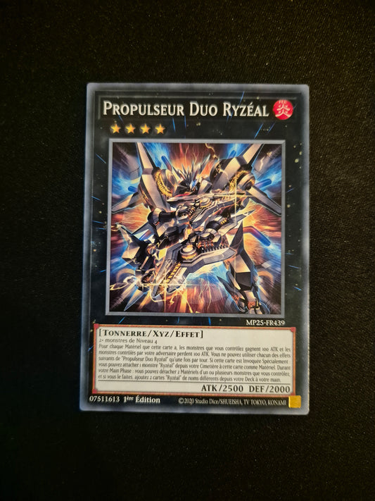 Carte Yu-Gi-Oh! Propulseur Duo Ryzéal MP25-FR439