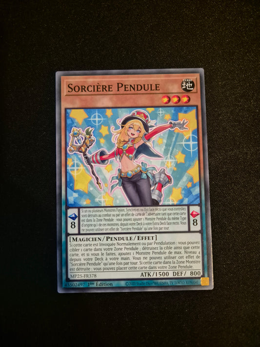 Carte Yu-Gi-Oh! Sorcière Pendule MP25-FR378