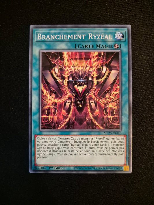 Carte Yu-Gi-Oh! Branchement Ryzéal MP25-FR440