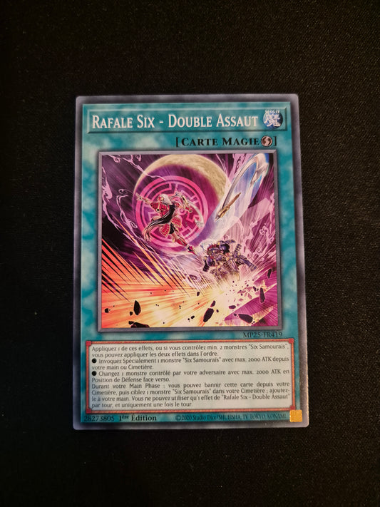 Carte Yu-Gi-Oh! Rafale Six Double Assaut MP25-FR419