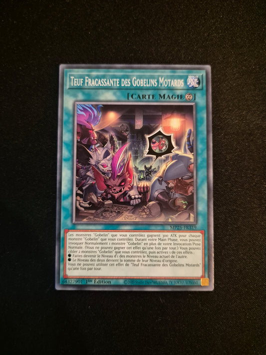 Carte Yu-Gi-Oh! Teuf Fracassante des Gobelins Motards MP25-FR319