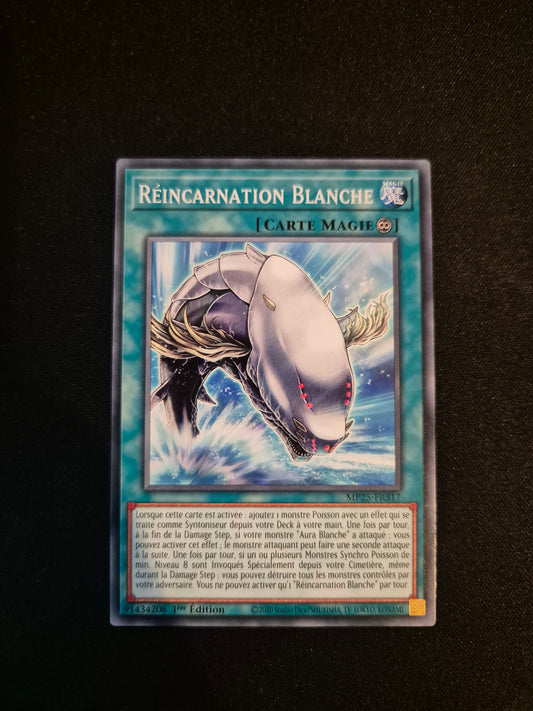 Carte Yu-Gi-Oh! Réincarnation Blanche MP25-FR317