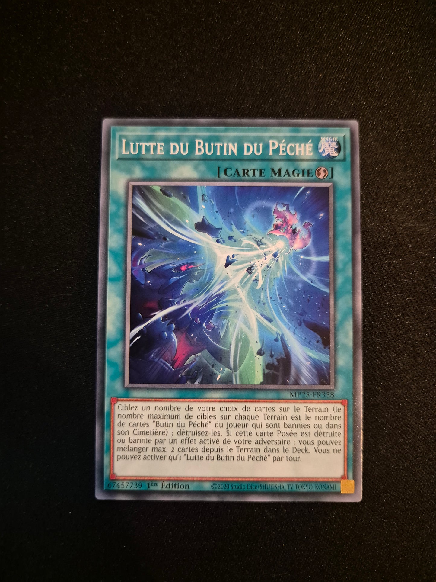 Carte Yu-Gi-Oh! Lutte du Butin du Péché MP25-FR358