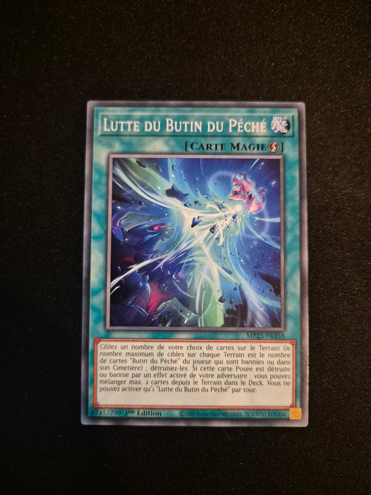 Carte Yu-Gi-Oh! Lutte du Butin du Péché MP25-FR358