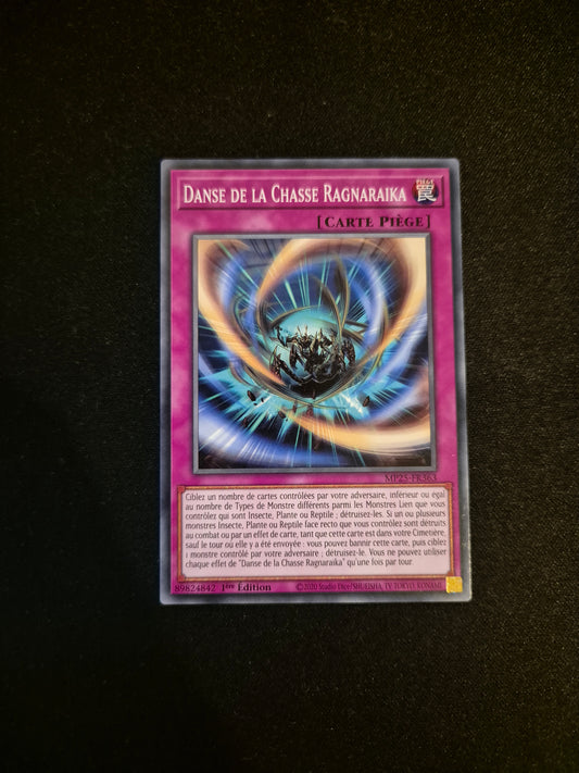 Carte Yu-Gi-Oh! Danse de la Chasse Ragnaraika MP25-FR363