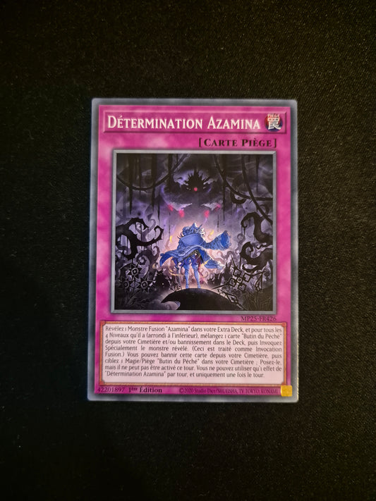 Carte Yu-Gi-Oh! Détermination Azamina MP25-FR426