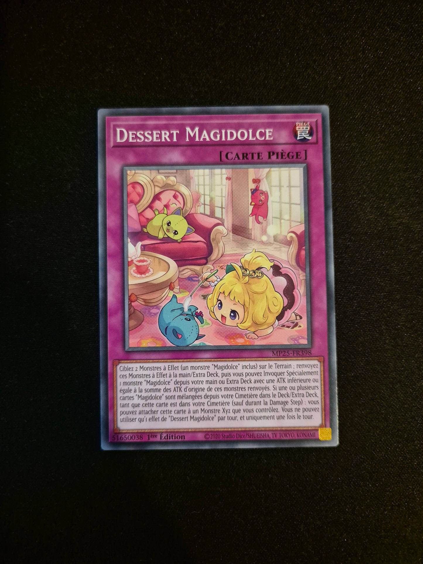 Carte Yu-Gi-Oh! Dessert Magidolce MP25-FR398